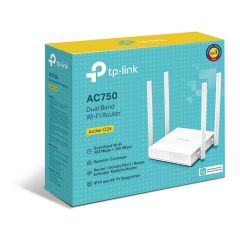 TpLınk Archer C24 Ac750 Kablosuz Dual Band Router