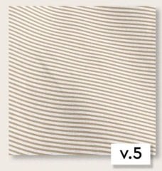 Beige striped poplin fabric