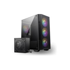 Msı Mag Forge M100A D60 Akri̇li̇k Yan Panel 3X120Mm 1X120Mm Argb Fan 600W 80+ Psu Matx Gamıng Kasa