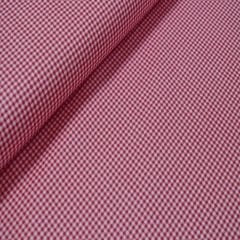 La couleur rouge pitikar en tissu popeline