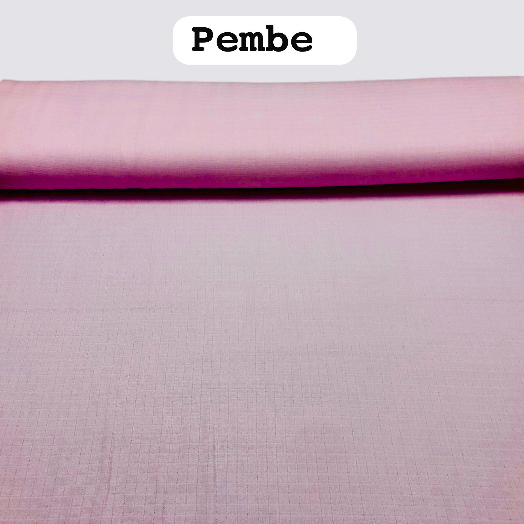 Düz Pembe Müslin Kumaş