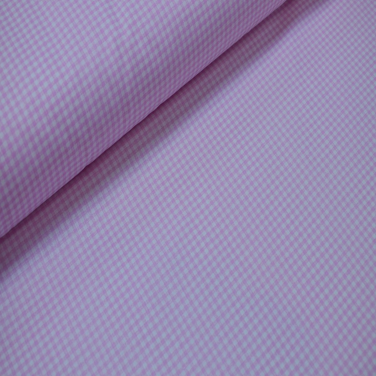 Pembe pitikare poplin kumaş
