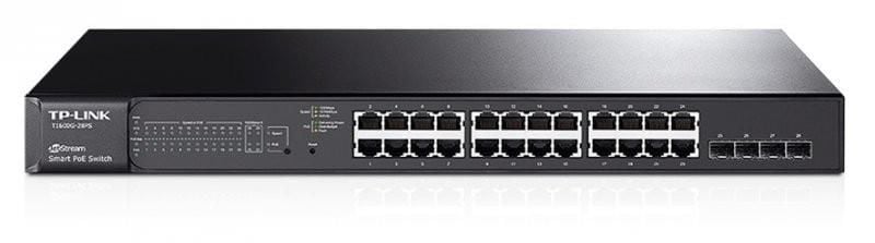 TpLınk Omada TlSg2428P 24 Port Gıgabıt+ 4Xgıgabıt Sfp Uplınk 250W Poe Yöneti̇lebi̇li̇r Rackmount Swıtch