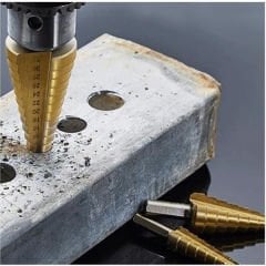 6 Parça Kademeli Matkap Ucu Seti