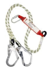 Ennalbur Çift Bacaklı Şok Emicili Lanyard Büyük Kancalı