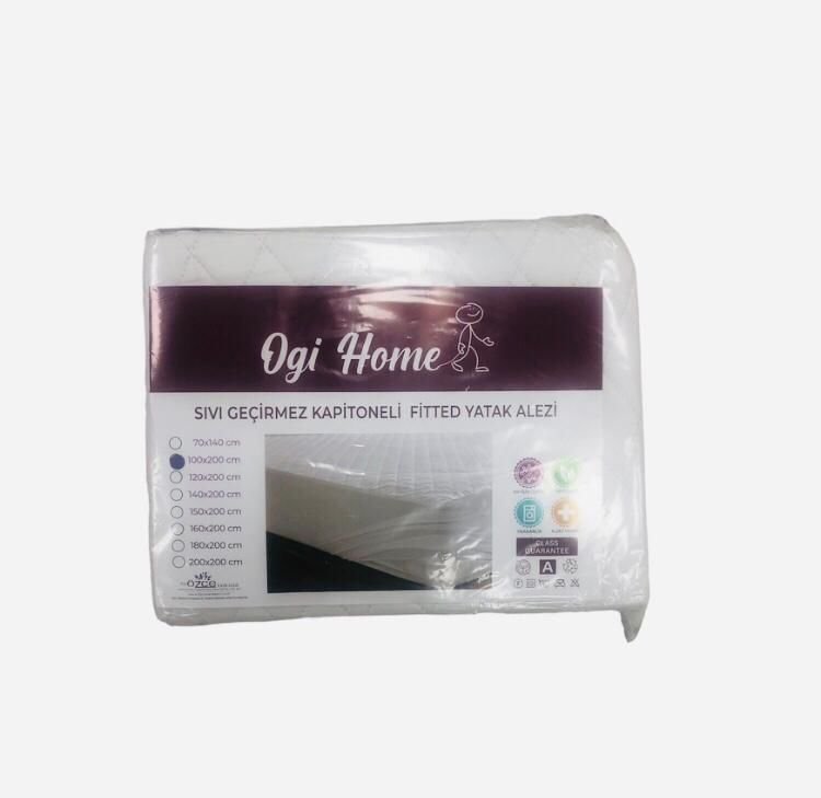 KAPİTONE FİTTED SIVI GEÇİRMEZ YATAK ALEZ 100X200