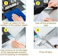 Alüminyum Su Sızdırmaz Yanmaz Bant