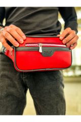 CH101 - Poani Tablet Erkek Çanta SIYAH - KIRMIZI