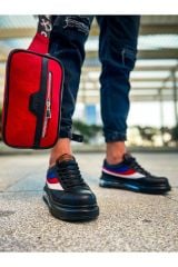 CH101 - Poani Tablet Erkek Çanta SIYAH - KIRMIZI