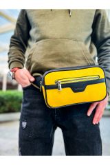 CH101 - Poani Tablet Erkek Çanta SIYAH - SARI