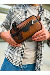 CH101 - Poani Tablet Erkek Çanta SIYAH/TABA