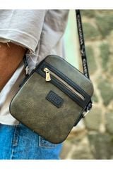 CH102 - Stealht Kare Erkek Çanta SIYAH / HAKI