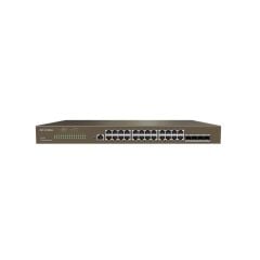 IpCom G3328F 24 Port Gıgabıt + 4X1Gb Sfp Uplınk L2 Cloud Yöneti̇lebi̇li̇r Rackmount Swıtch