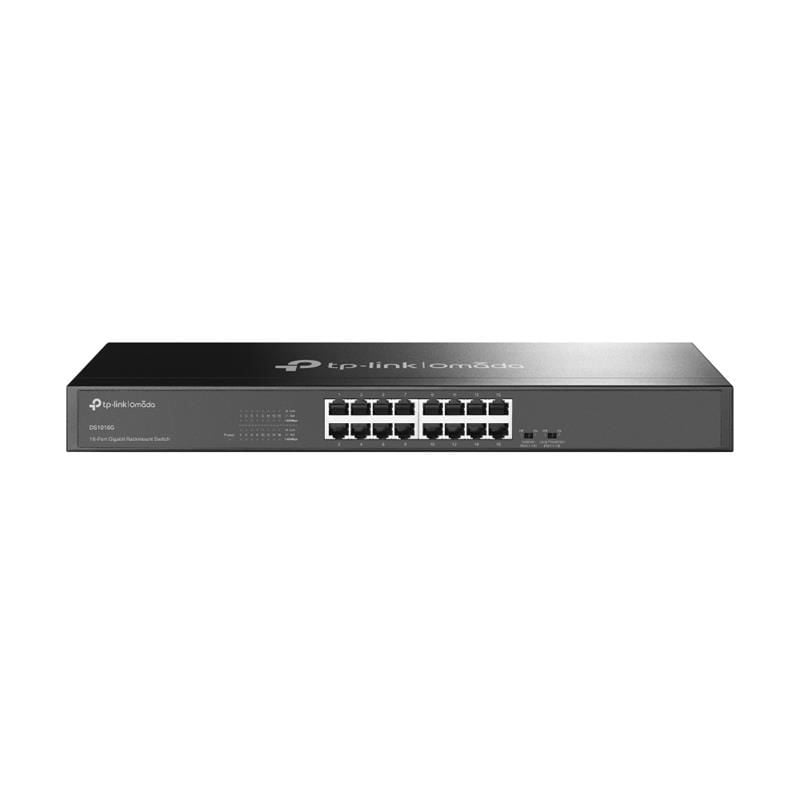 TpLınk Omada Ds1016G 16 Port Gıgabıt Yöneti̇lemez Metal Kasa Rackmount Swıtch