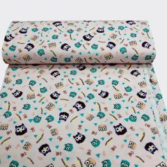 Owl Flannel Fabric Patterns
