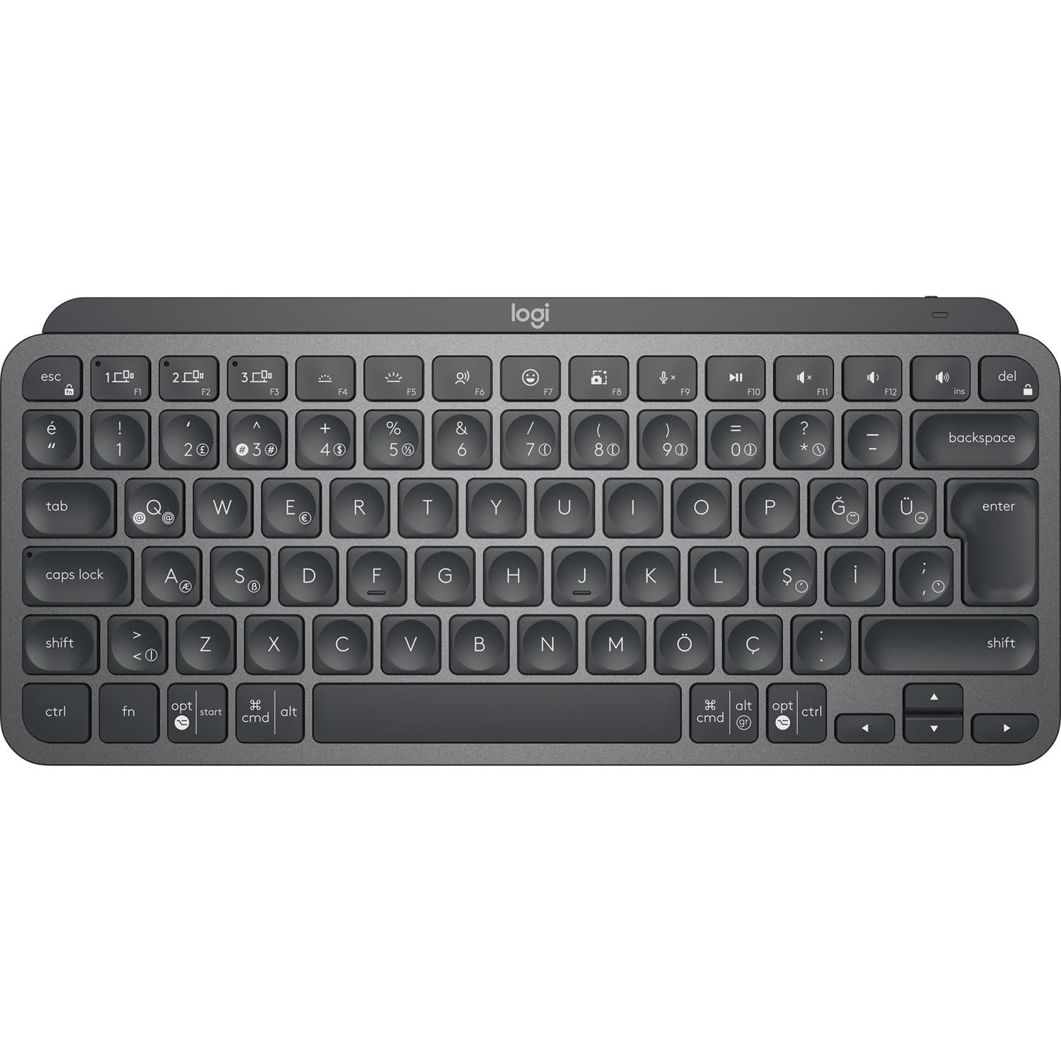 LOGITECH MX KEYS MINI Q TR KLAVYE SİYAH 920-010504