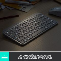 LOGITECH MX KEYS MINI Q TR KLAVYE SİYAH 920-010504