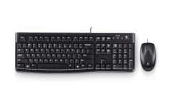 LOGITECH MK120 TR Q USB KABLOLU KLAVYE VE MOUSE SET SİYAH 920-002560