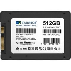 TwinMOS 2.5 512GB SATA3 580Mb-550Mb/s SSD DISK TM512GH2UGL