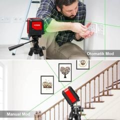 Kobb Kbl91Gtp 90 Metre Lazer Hizalama Yeşil Lazer