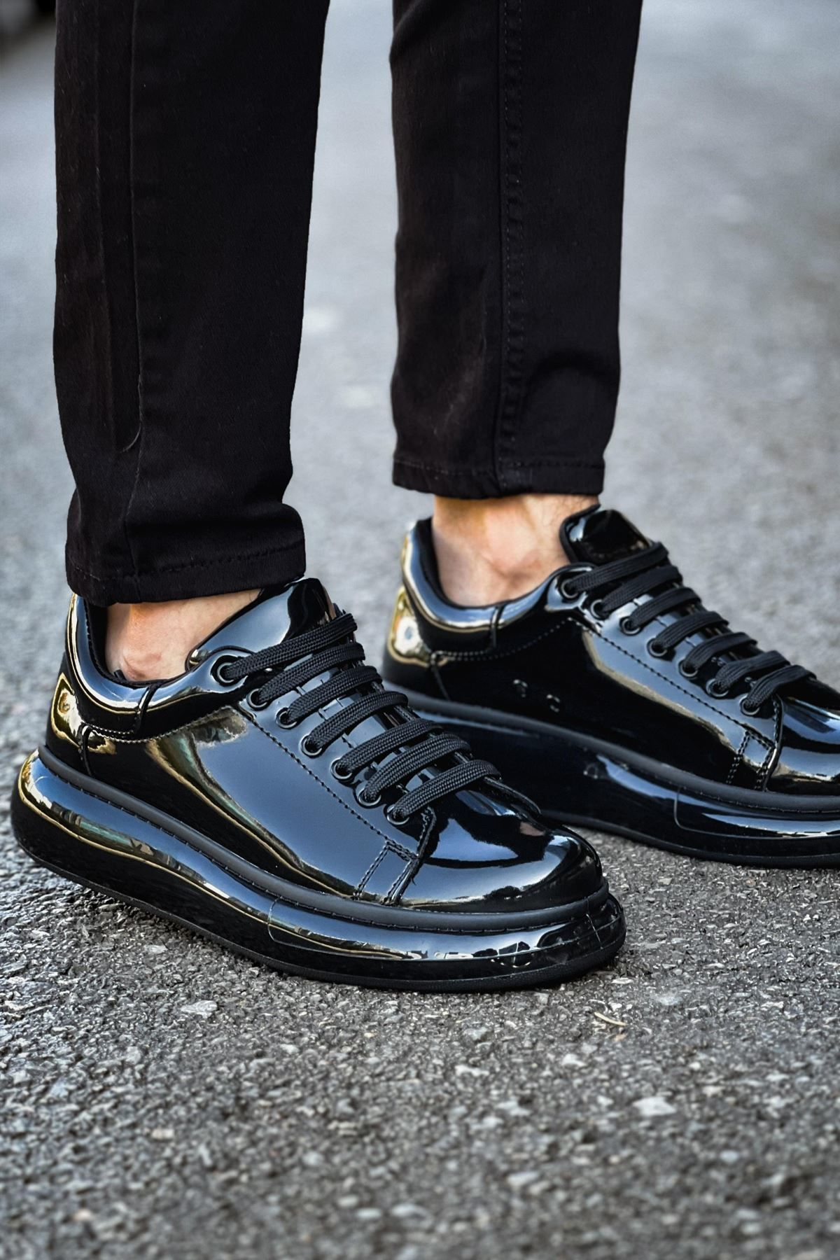 Ch295  Rst Sollıevo Erkek Ayakkabı Sıyah