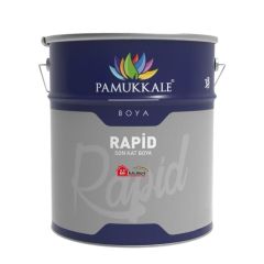 Pamukkale Rapid Endüstriyel Boya 2,5 Kg 9005 Mat Siyah
