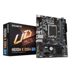 GIGABYTE H610M-K DDR4 3200(OC) HDMI M.2 1700P USB 3.2 Gen1 (12-13-14. Nesil)