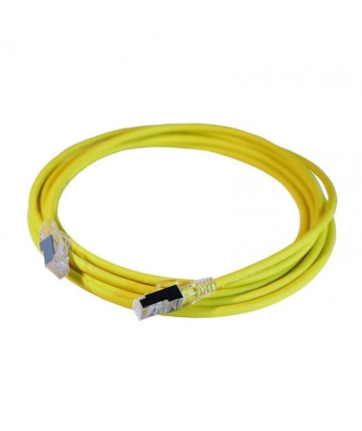 Cat6A S/FTP HD Patch Cord LSZH 2m Sarı