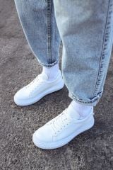 CH107 - CBT Felibord Erkek Ayakkabı BEYAZ / BEYAZ