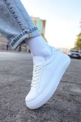 CH107 - CBT Felibord Erkek Ayakkabı BEYAZ / BEYAZ