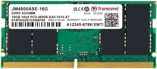 Transcend 16GB DDR5 4800Mhz Notebook Ram