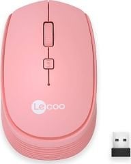 LENOVO LECOO WS202-P Kablosuz 1600DPI+4 Tuşlu Sessiz Pembe Mouse
