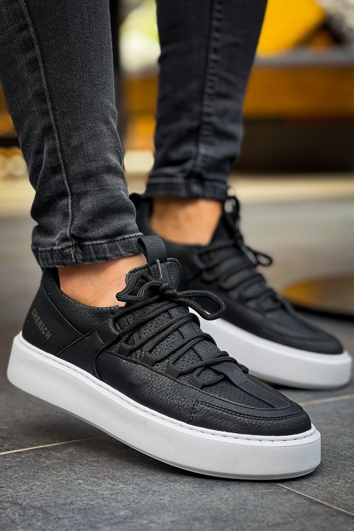 Ch159  Cbt Saturn Erkek Ayakkabı Sıyah