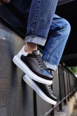 CH256 - CBT Estrella Erkek Ayakkabı SIYAH/BEYAZ