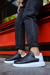 CH256 - CBT Estrella Erkek Ayakkabı SIYAH/BEYAZ