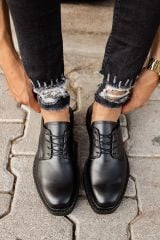 CH001 - FST Classic Lace Erkek Ayakkabı SIYAH