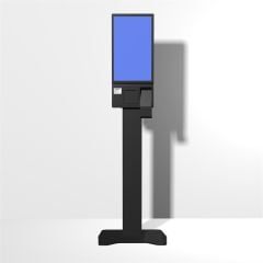 TIWOX K-2150B 21.5" I7 5.NESİL 256GB SSD 16GB RAM WIFI 80MM FİŞ YAZICI 2D OKUYUCU FHD DOKUNMATİK KIOSK AYAKLI SİYAH