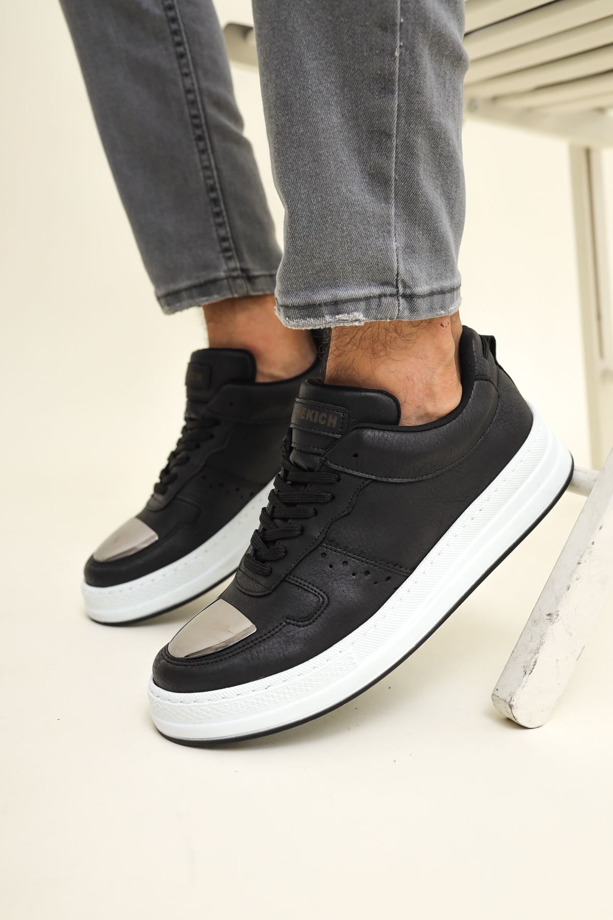 Ch185  Cbt Force Mirror Erkek Ayakkabı Sıyah