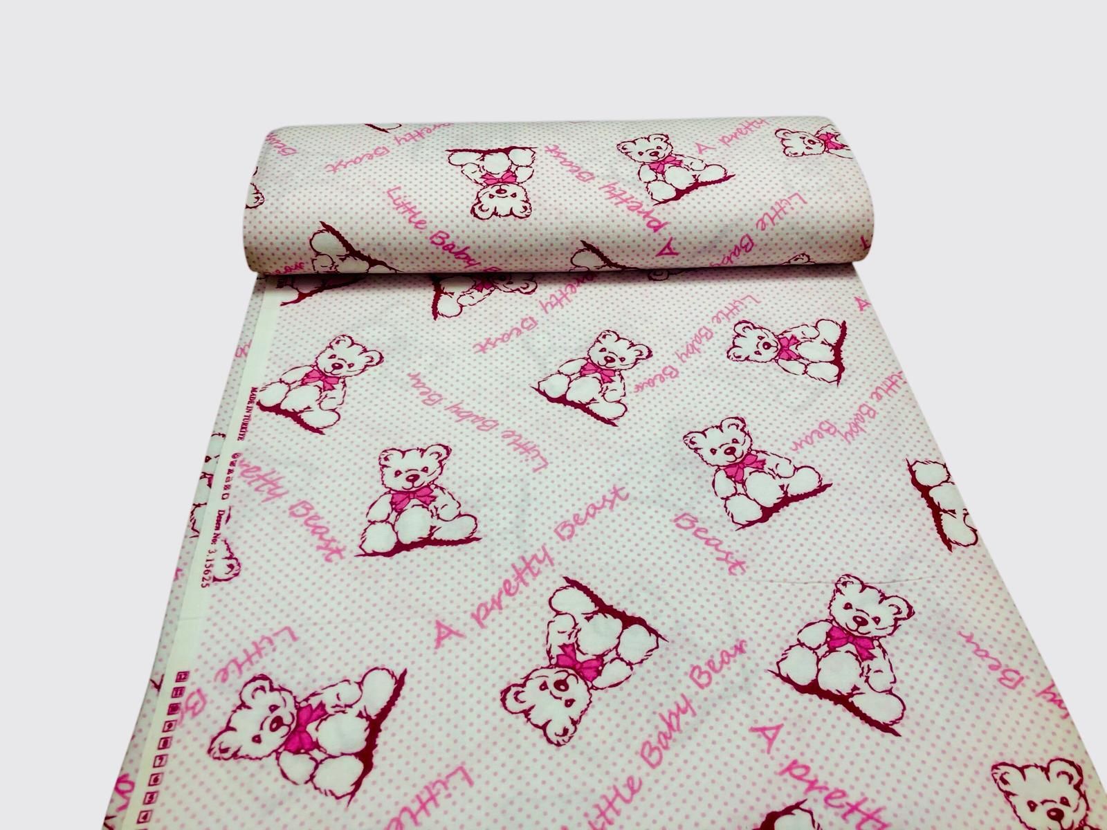 Flannel fabric of 240 cm width