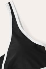 Kadın Siyah Pedli Yüksel Bel Sütyen Külot Takımı – Modern, Konforlu ve Günlük Kombinlere Uygun