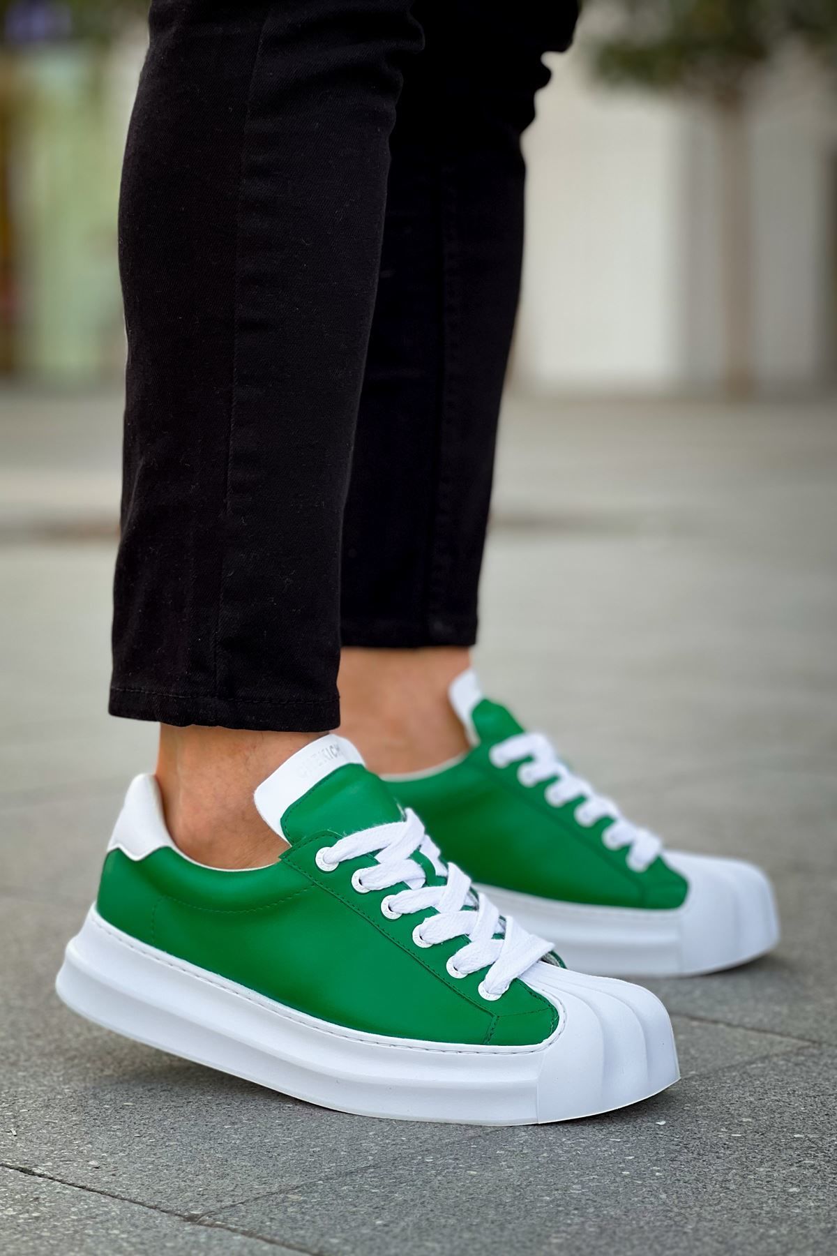 Ch2411  Artenay  Erkek Ayakkabı Yeşi̇l