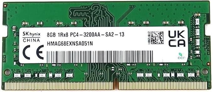 SK HYNIX 8GB DDR4 3200Mhz Notebook Ram HMAG68EXNSA051N BC 508