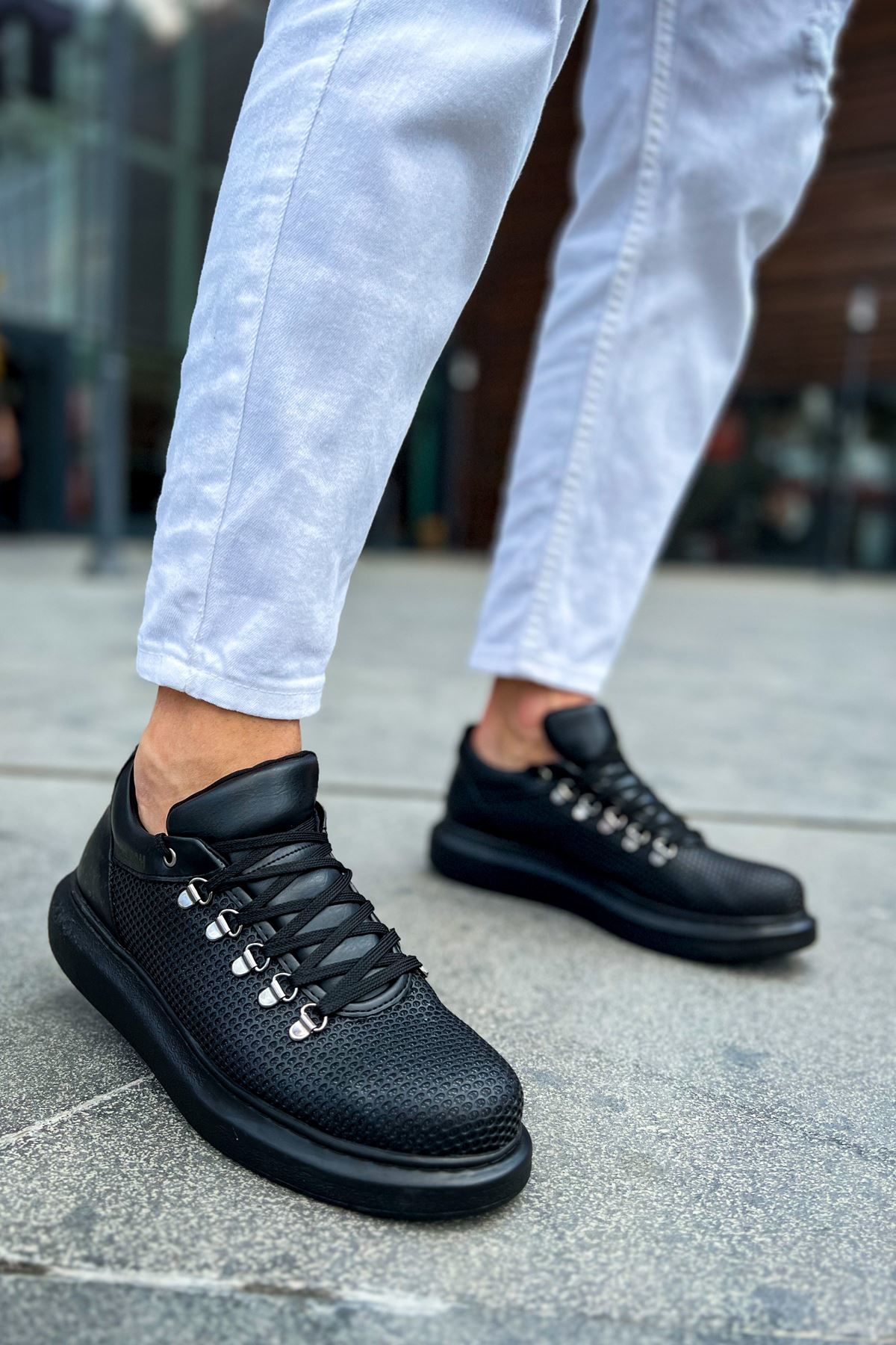 CH021 - CST Favo Erkek Ayakkabı SIYAH