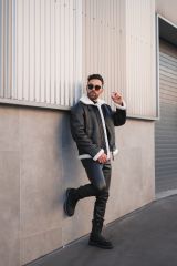 CH027 - CST Quebec Erkek Bot SIYAH