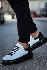 Ch295  Cst Sollıevo Erkek Ayakkabı Beyaz/Sıyah