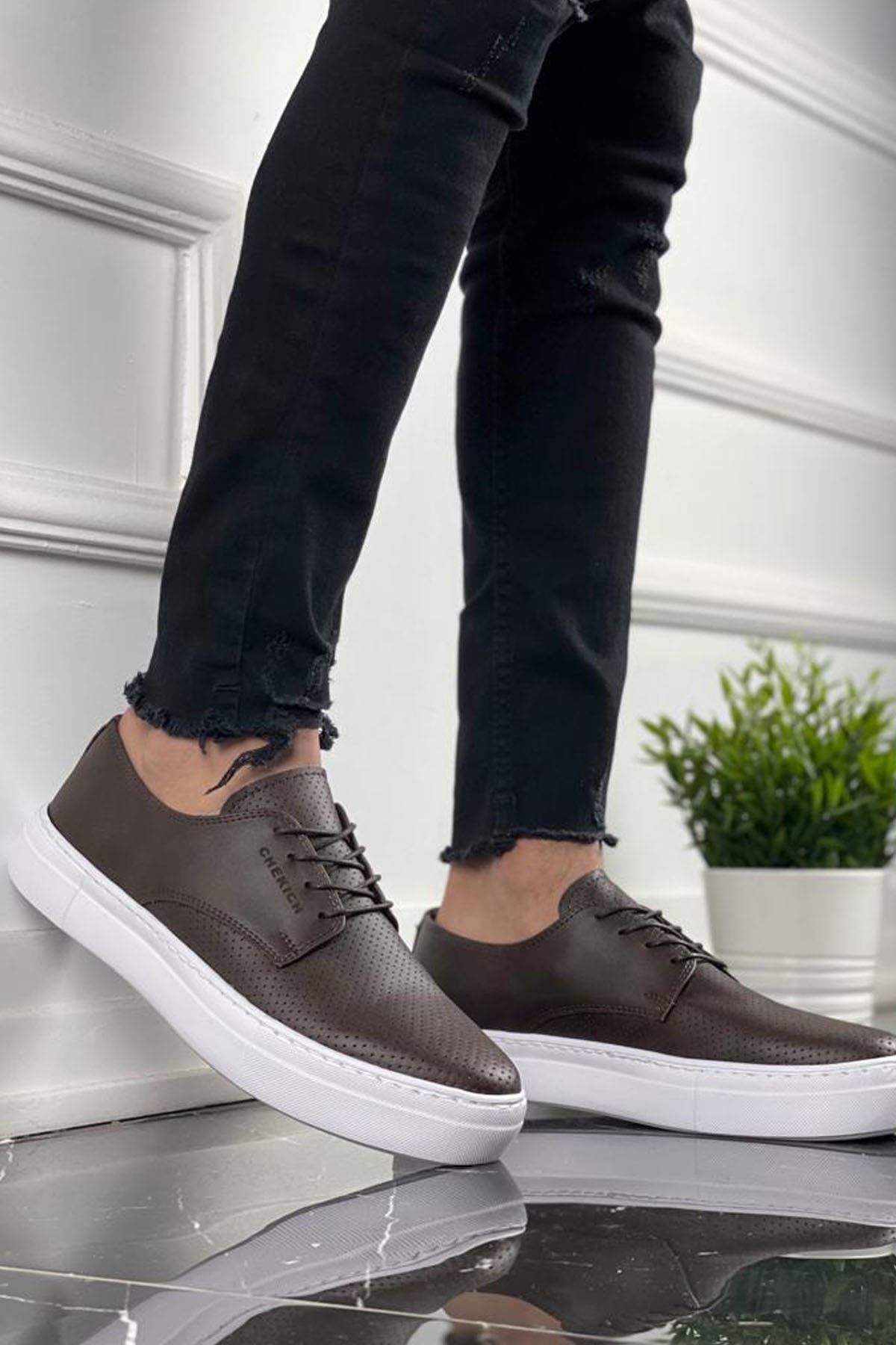 CH061 - CBT Rex Erkek Ayakkabı KAHVE