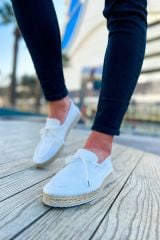 Ch311  Espadril Erkek Ayakkabı Beyaz