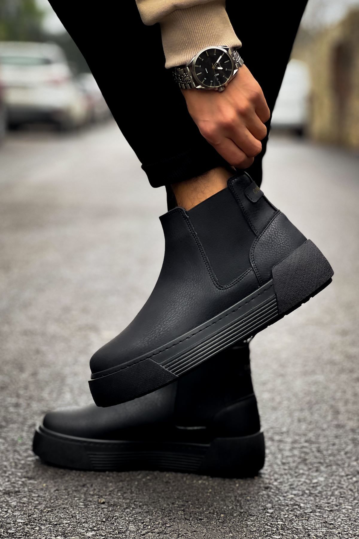 CH069 - CRT Harmany Erkek Bot SIYAH