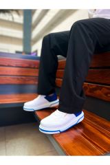 CH075 - CBT Signature Erkek Ayakkabı BEYAZ / SAX MAVI