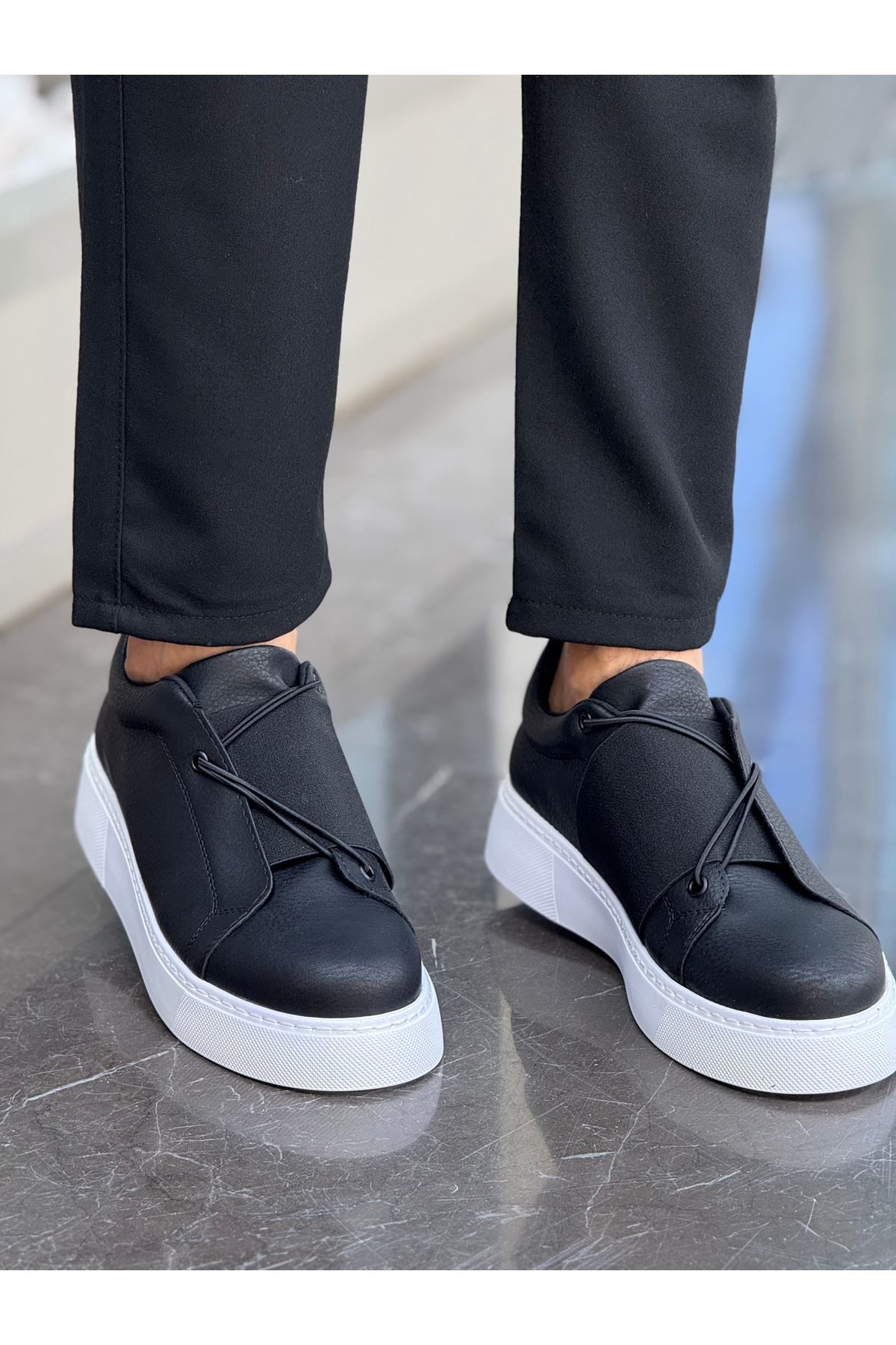 Ch2603  İpekyol Erkek Ayakkabı Sıyah